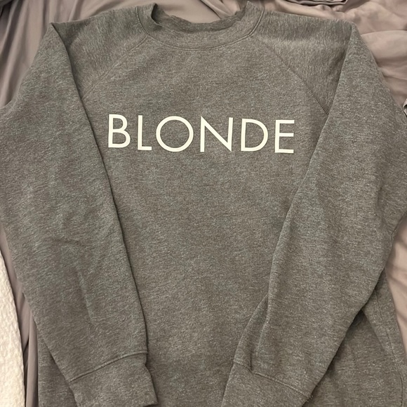 Brunette the label Blonde sweatshirt s/m - Picture 1 of 4